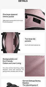 Amazing Song Toast Tote — Large Top Grain Leather Bag