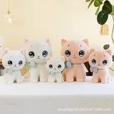 Adorable Bow-Tie Kitty Plush