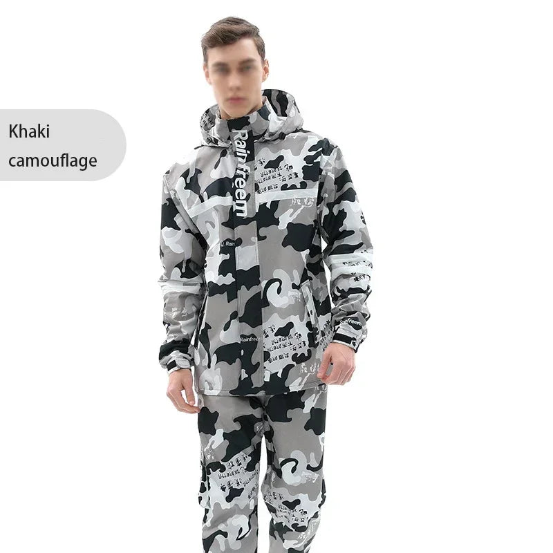 Waterproof Reflective Rain Suit – Jacket & Pants Set