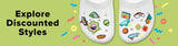 MESUCA 12-200pcs Buzz Lightyear Shoe Charms For Sandals,Shoe Decoration Accessories Shoe Pins Great Gift For Men Women