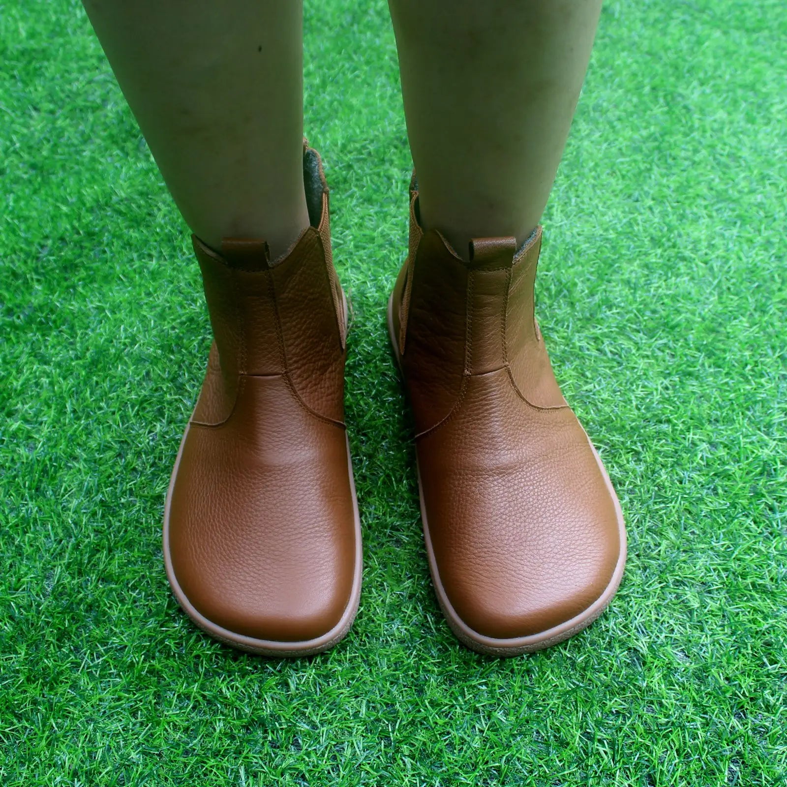 Men’s Barefoot Leather Chelsea Boots