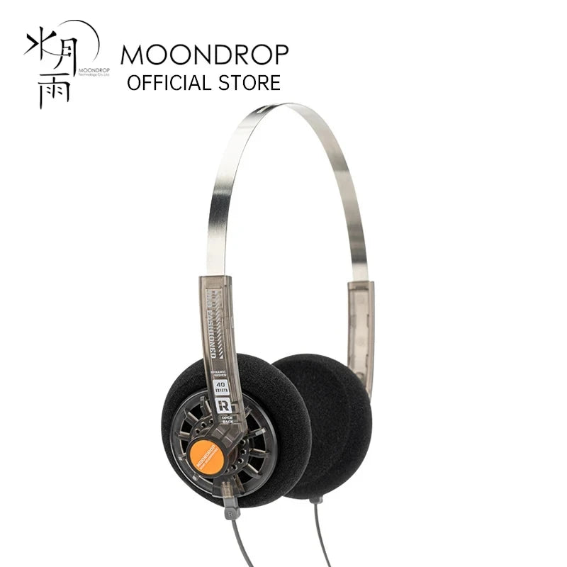 MOONDROP Old Fashioned On-Ear Headphones — 40mm Driver
