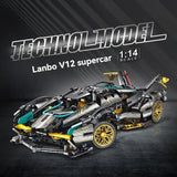Creative DIY Racing Car Model Building Bricks Kit Advanced MOC Construction Toys for Adults Boys Girls Holiday Gift Idea