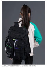 Moeyu KAMEN RIDER DOUBLE Men's Backpack Women Bag Large Capacity Backpacks Anime School Back Pack Rucksack Laptop Travel Bags