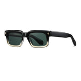 YIMARUILI Retro Square Men's Polarized Sunglasses Fashion Trend UV Protection High Quality TR90 Acetate Women's Driving Glasses