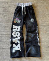 Retro Gothic Y2K Hip Hop Sweatpants