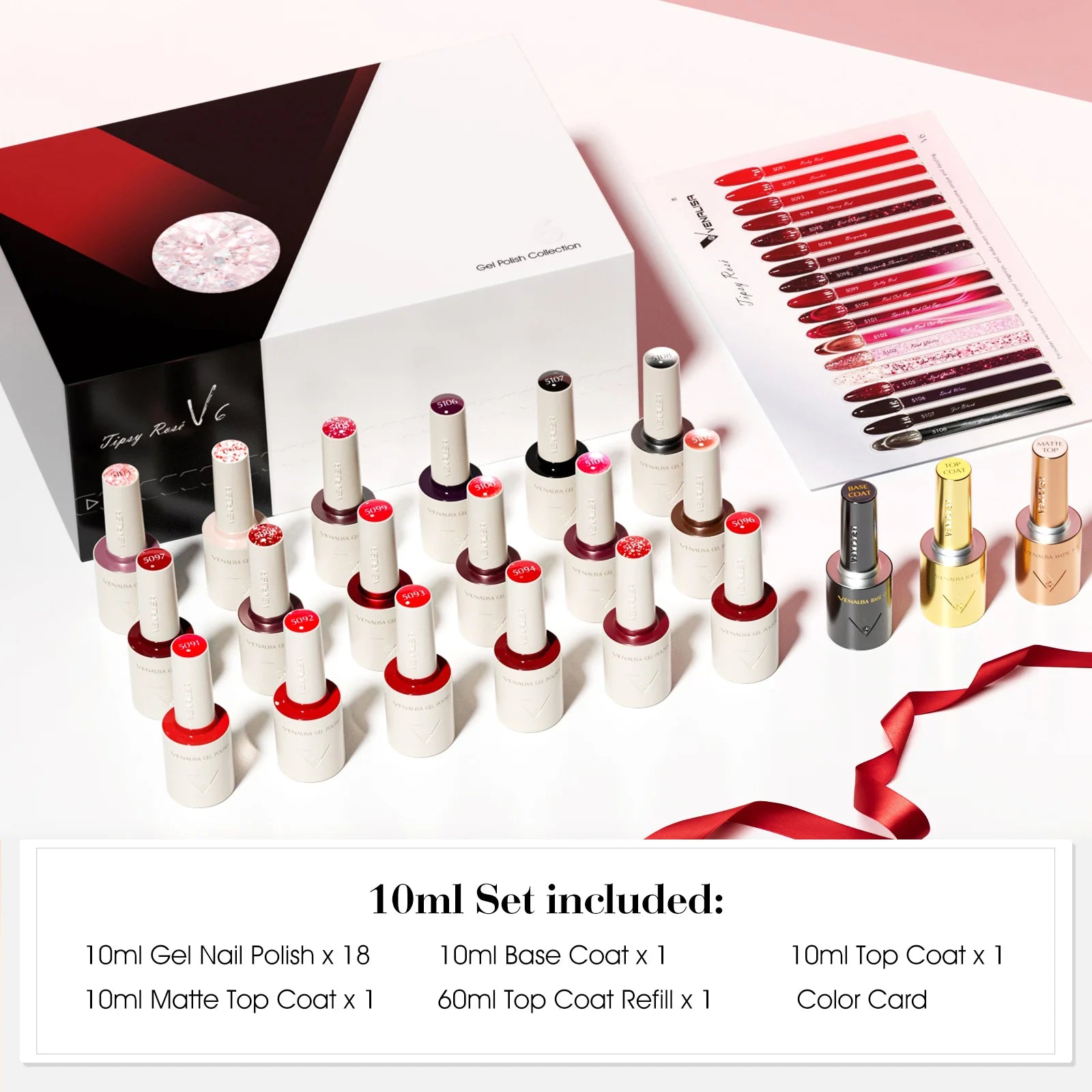 VENALISA 10ml Gel Polish Kit – HEMA & TPO Free