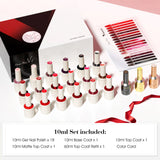 VENALISA VIP Kit 10ml Nail Gel Polish HEMA TPO FREE Gorgeous Colors Gel Pigment Professional Nail Art Long-lasting Gel Varnish