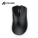 Lightweight ATTACK SHARK R1 Wireless Gaming Mouse Tri Mode 2.4G Bluetooth Wired RGB Ergonomic Programmable Mice For Laptop PC