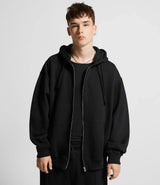Unisex Oversized Zip-Up Hoodie