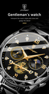 POEDAGAR 996 Men's Luxury Chronograph Watch