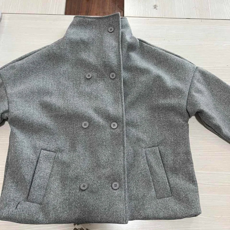 Women's Stand Collar Zip Jacket – Autumn/Winter