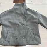 Women's Stand Collar Zip Jacket – Autumn/Winter