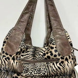 Women Handbags Fashion Leopard Shoulder Bag Large Tote Top-handle Shopping Pack Multifunctional Satchel Lady Hobos  Big Purse