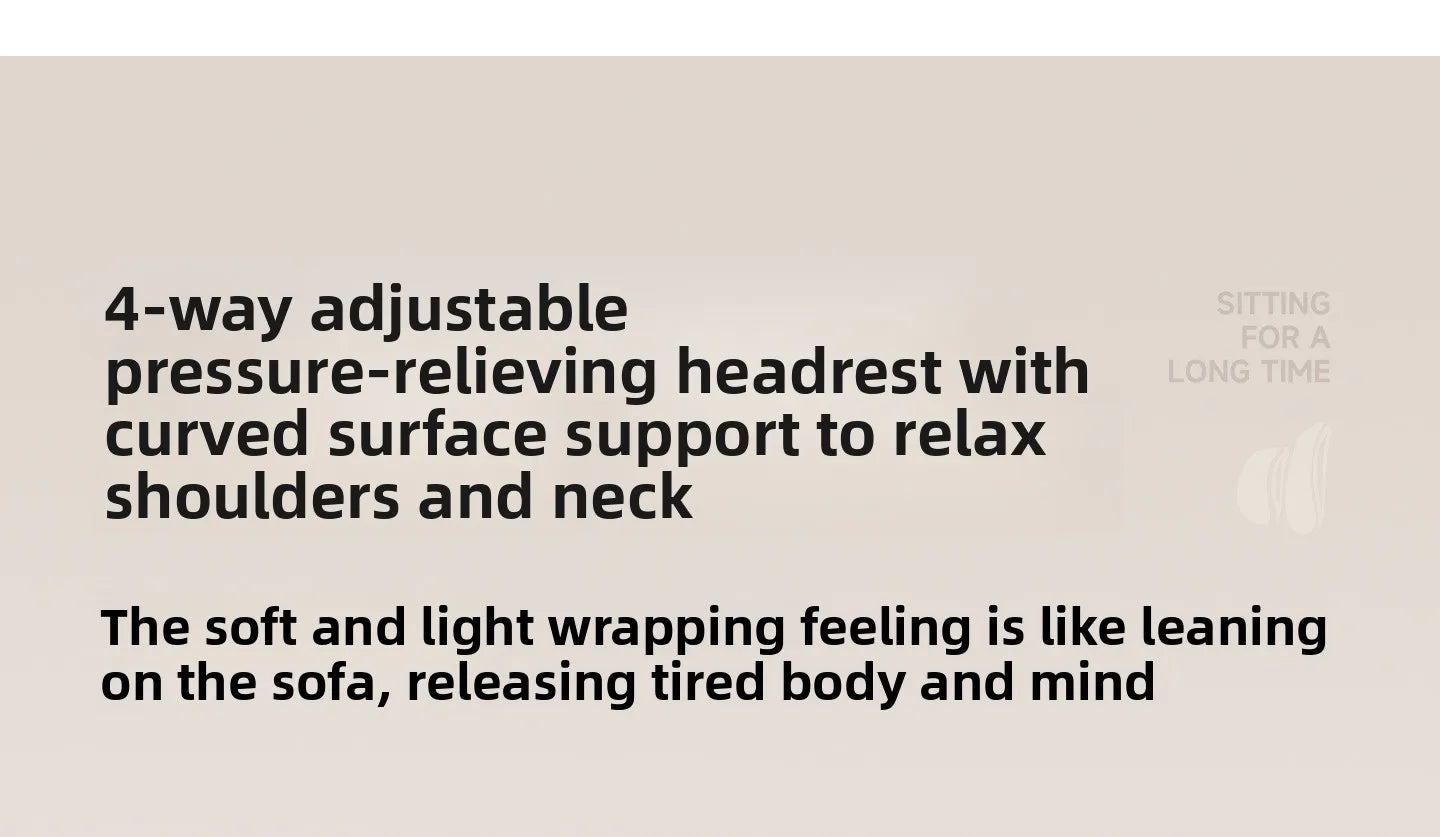 Ergonomic Gaming Chair with 6D Armrest & Lumbar Support
