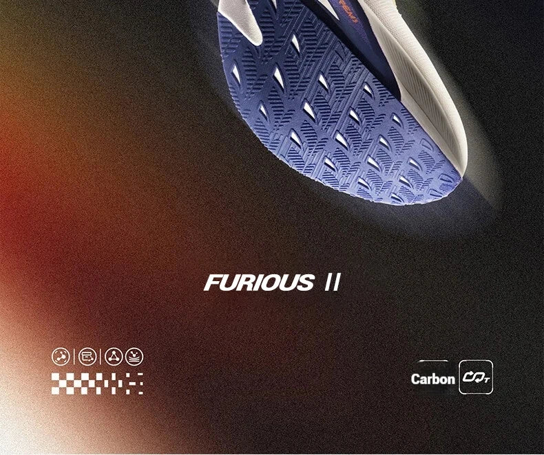 361 Degrees Furious 2.0 Men Women Running Sports Shoes Carbon Plate Racing Marathon Rebound Cushioning Male Sneakers 672432201