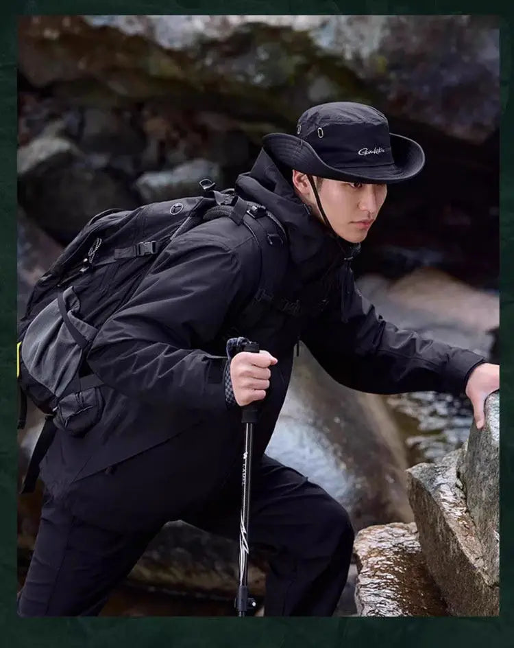 UPF 50+ Sun Cap with Neck & Face Cover | Quick-Dry