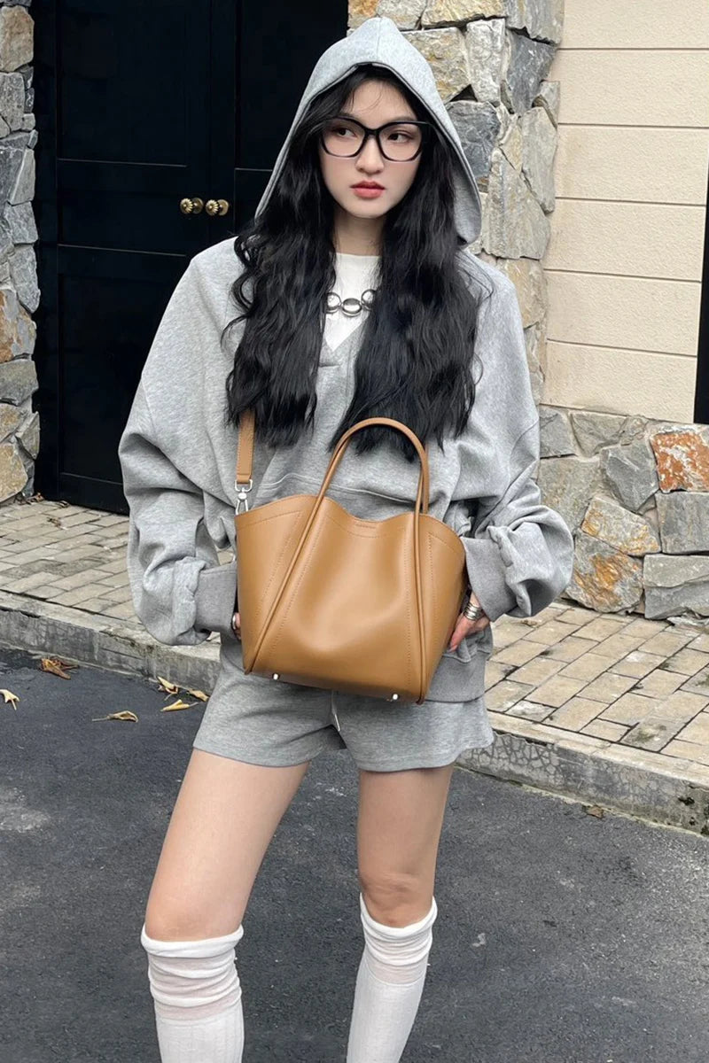2025 Women's Large Capacity Handbag Wing Design Handheld Tote Daily Use And Commuting Single Shoulder Crossbody Bag for Ladies