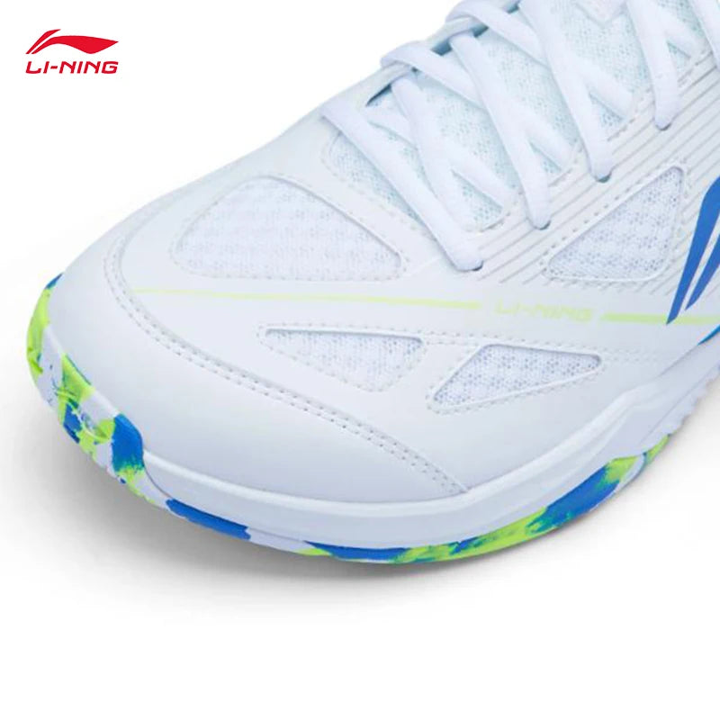 LI-NING JF LITE Unisex badminton training shoes Breathable Comfortable sports sneakers AYTU025