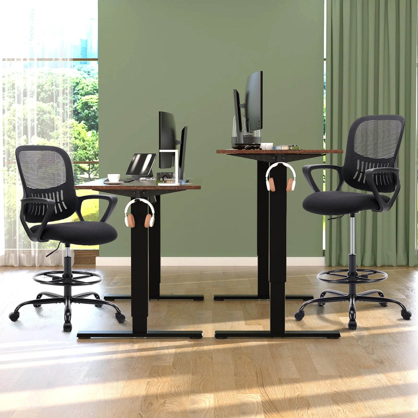 JHK Ergonomic Mesh Backrest Office Chair | Adjustable