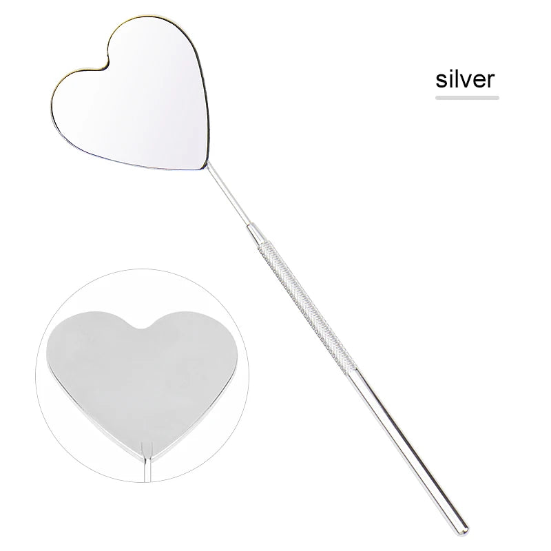 Moon-Shaped Eyelash Extension Mirror