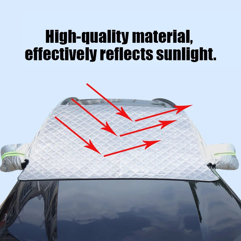 All-Season Windshield Protector Cover with Side Windows