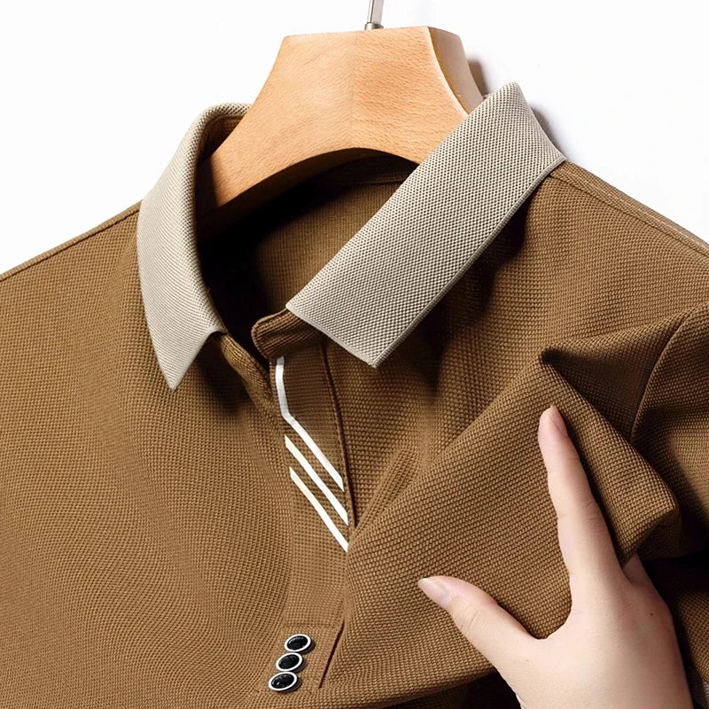 Men's Classic Solid Polo Shirt | Everyday Elegance