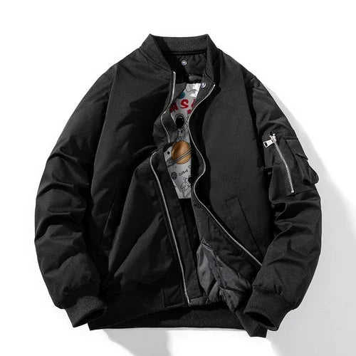Hooded Bomber Pilot Jacket