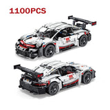 Creative DIY Racing Car Model Building Bricks Kit Advanced MOC Construction Toys for Adults Boys Girls Holiday Gift Idea