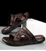 Summer Men Sandals Open Toe Flat Mens Casual Shoes Outdoor Walking Sandals for Men Beach Shoes sandalias hombre Men slippers