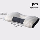 Spa Massage Pillow Washable Non-Collapse Cervical Support Pillow Core Home Pin Gift Pillow