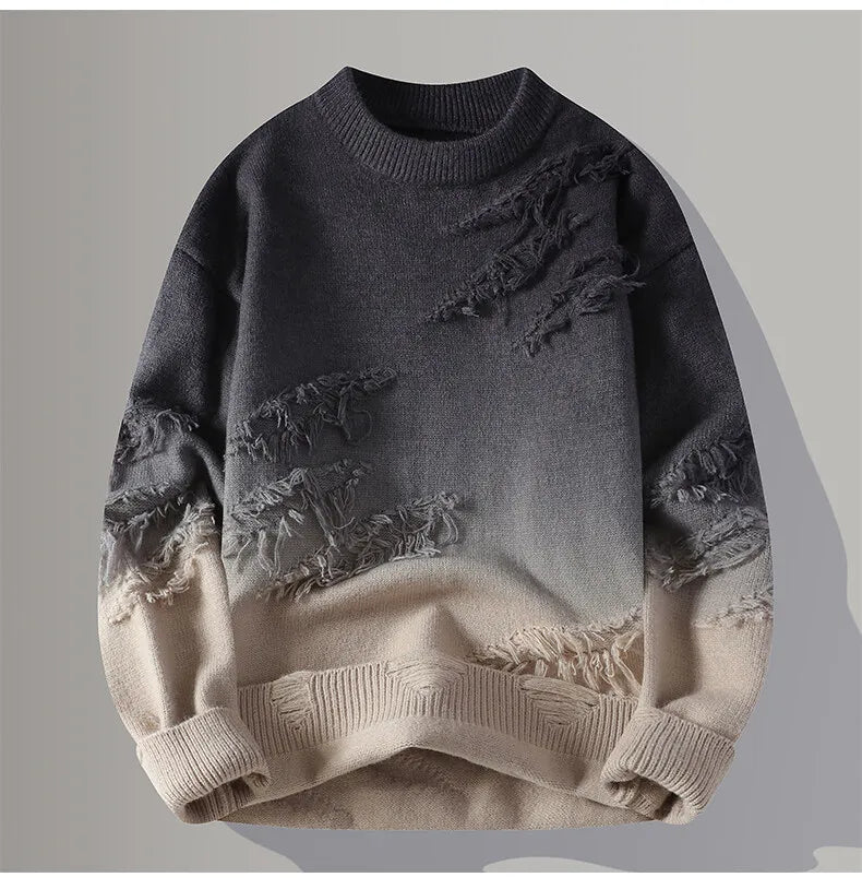 Men’s Classic Thick Knit Crewneck Sweater