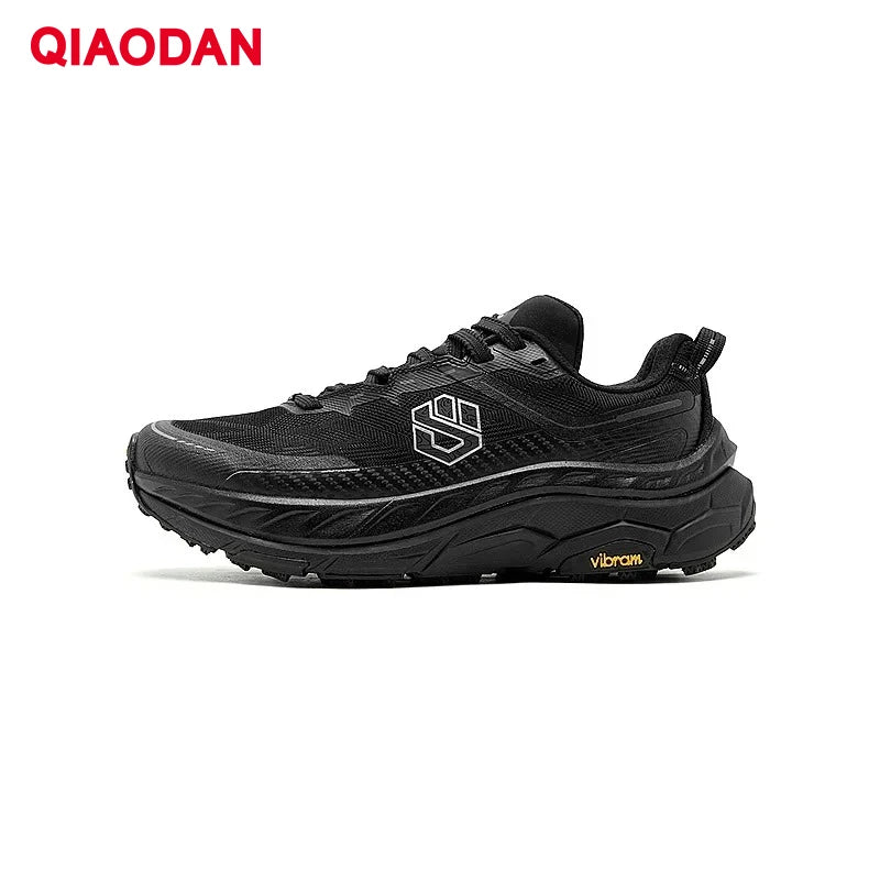 QIAODAN ShanShen 2.0 Carbon Plate Trail Running Shoes for Men 2025 Outdoor Hiking Shock-absorbing Non-slip Sneaker QDB023244277