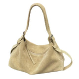 Autumn Winter Fashion Women's Shoulder Crossbody Bag Luxury Designer Brand Ladies Soft Suede Cow Leather High Quality Bag New
