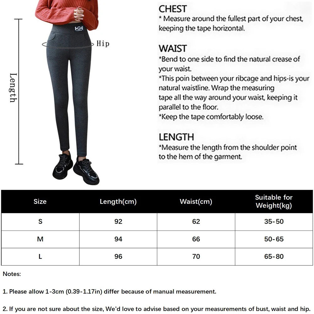 High-Waisted Thermal Fleece Leggings