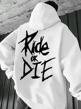 Unisex Graphic Fleece Pullover Hoodie