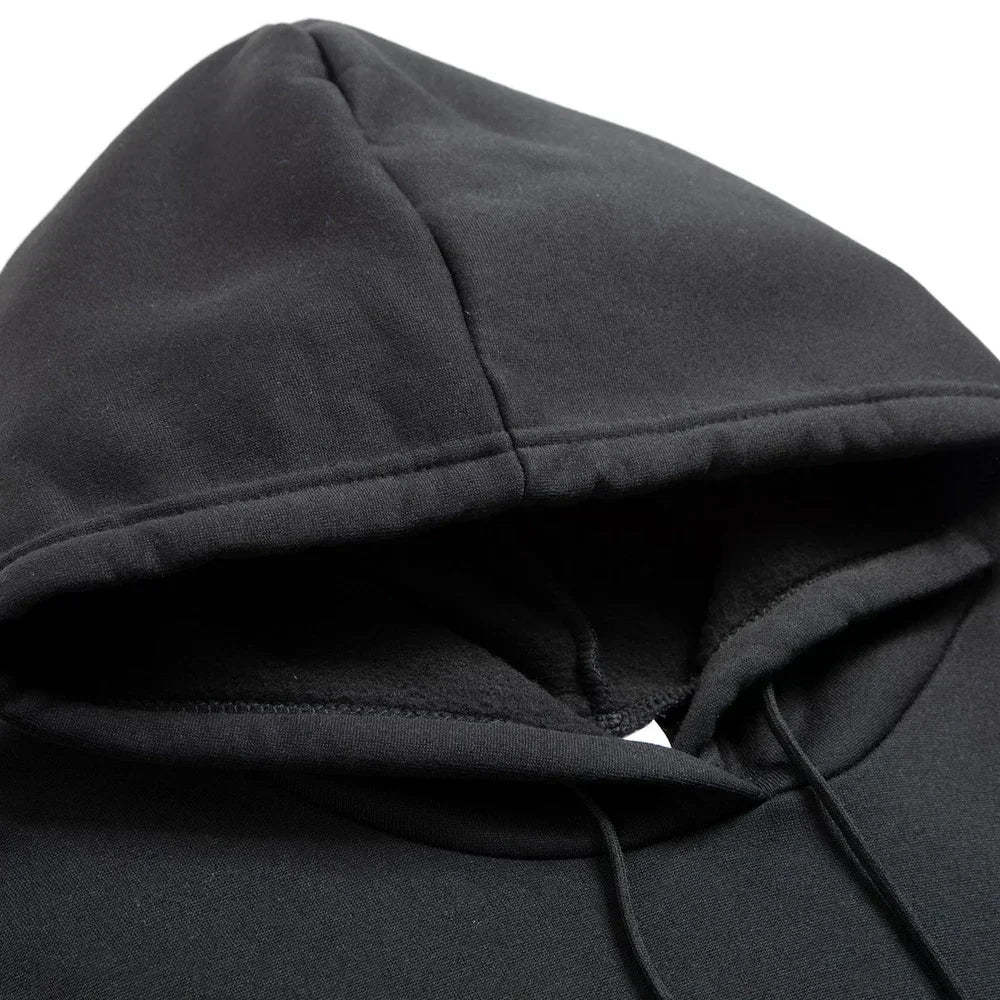 Men’s Letter Print Hooded Sportswear Set