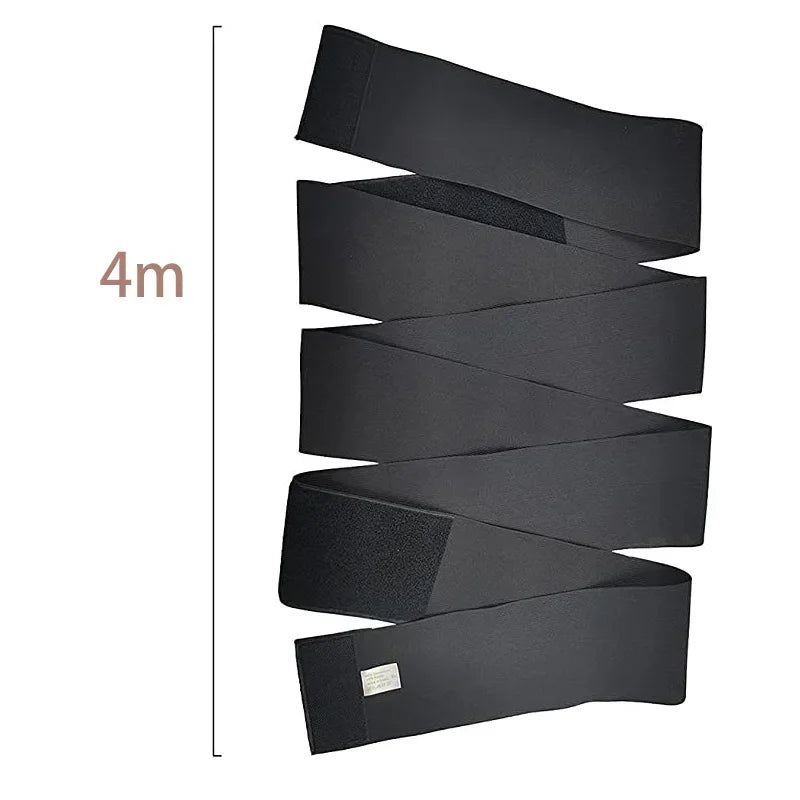 Invisible Snatch Bandage Wrap – Adjustable Waist Trainer & Tummy Trimmer Belt for Women