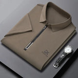 Men's Zipper Polo Shirt | Smart Casual All-Season