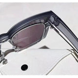 Polarized Clip-On Sunglasses for Glasses Wearers, Fashion Square Over Glasses Myopia Sunglasses, UV400 Protection for Driving, Fishing & Outdoor Use