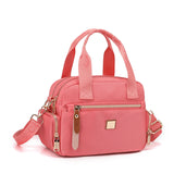 High Quality Fabric Women Shoulder Bag Pretty Style Gilrs Shopping Messenger Bag Fashion Casual Double Layers Women Handbag