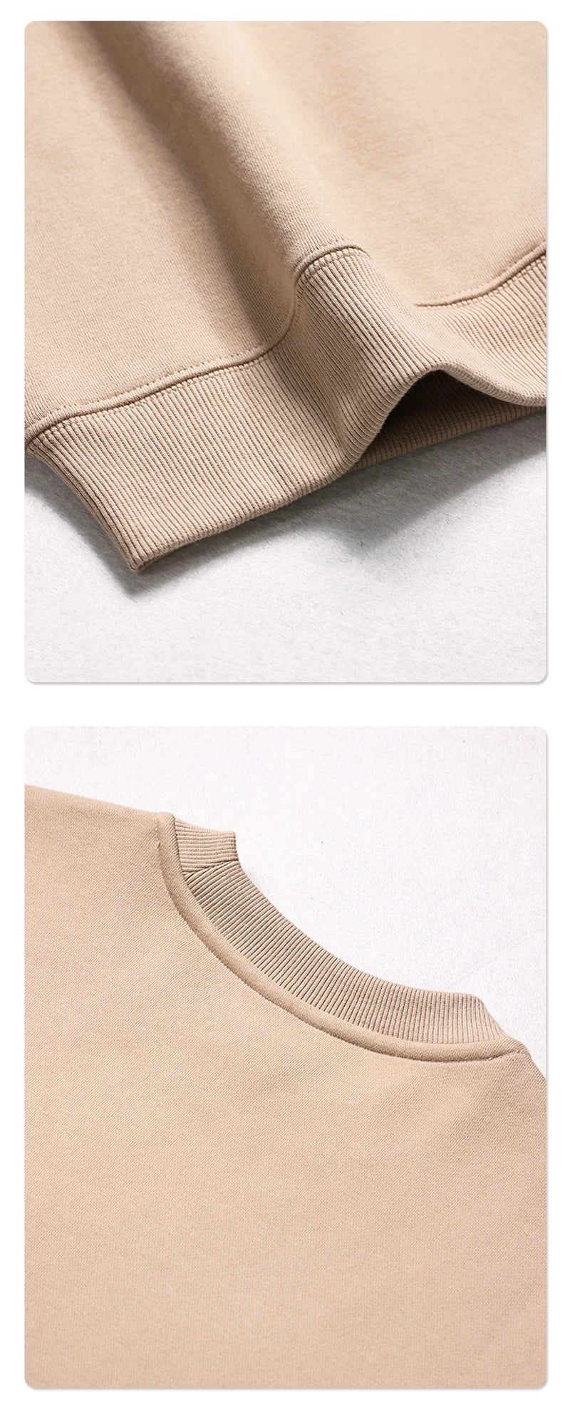 Men's 350gsm Fleece Crewneck Sweatshirt