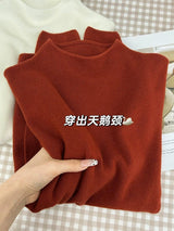 Women's Mock Neck Slim Fit Knit Sweater