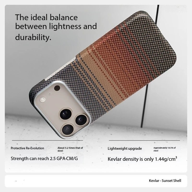 Magnetic Carbon Fiber Case for iPhone 17 & 18 Pro Max