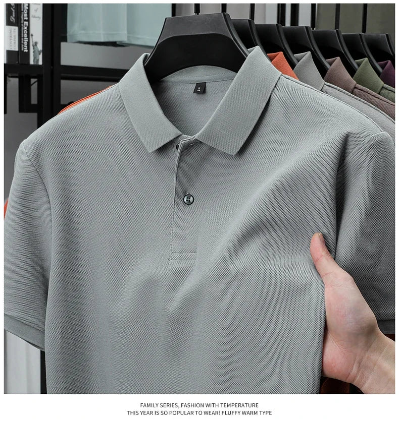 Men's Premium Cotton Polo Shirt – 19 Colors