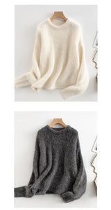 Women's Relaxed Knit Sweater | Long Sleeve Pullover