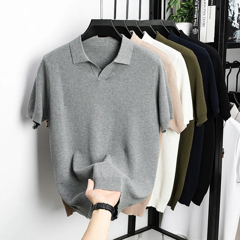 Men's Premium Cotton Polo Shirt | Relaxed Summer Fit