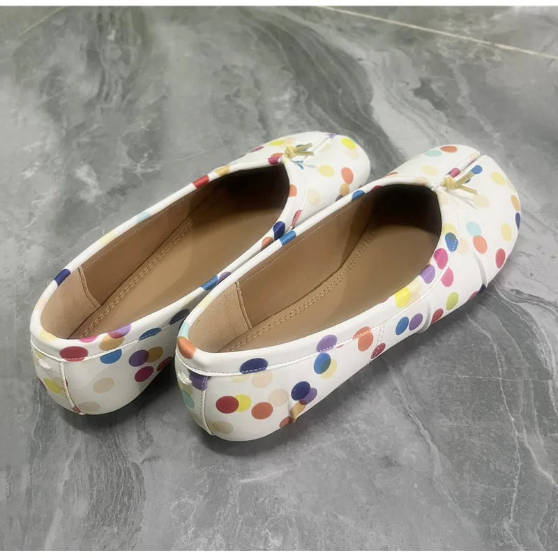 Split Toe Ballet Flats | Tabi Loafers for Women