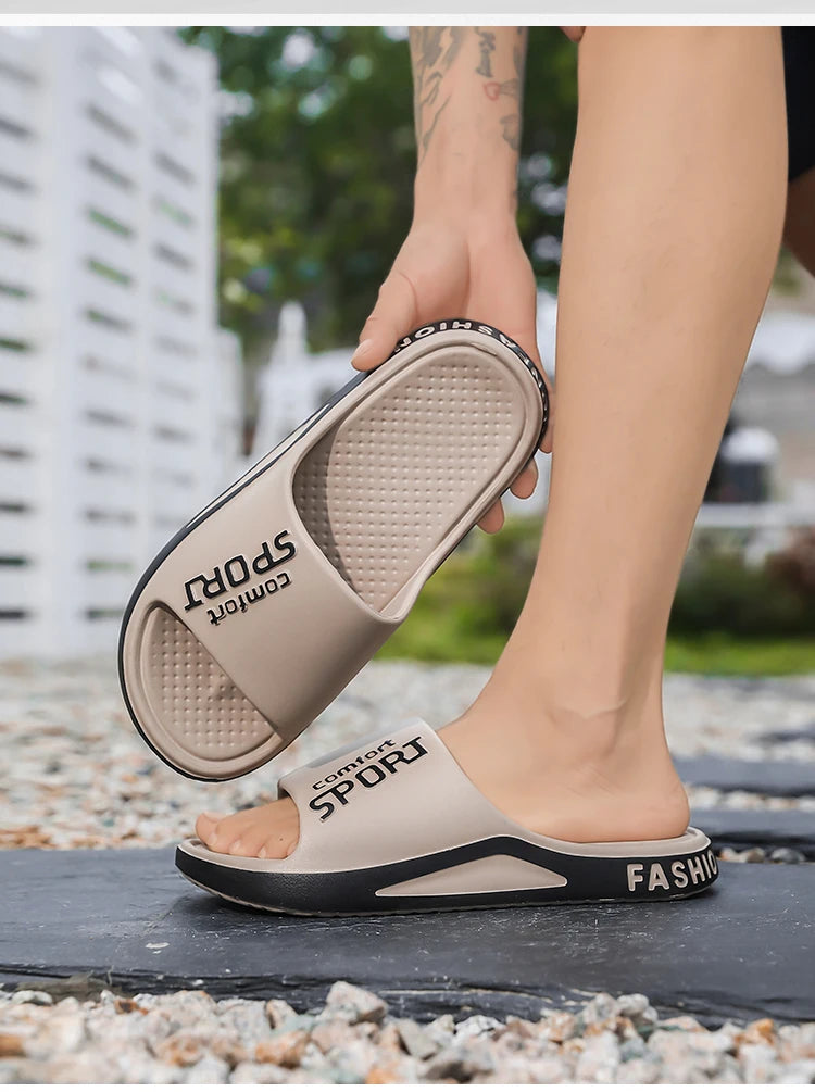 Ultra-Comfort Men’s Summer Slide Sandals