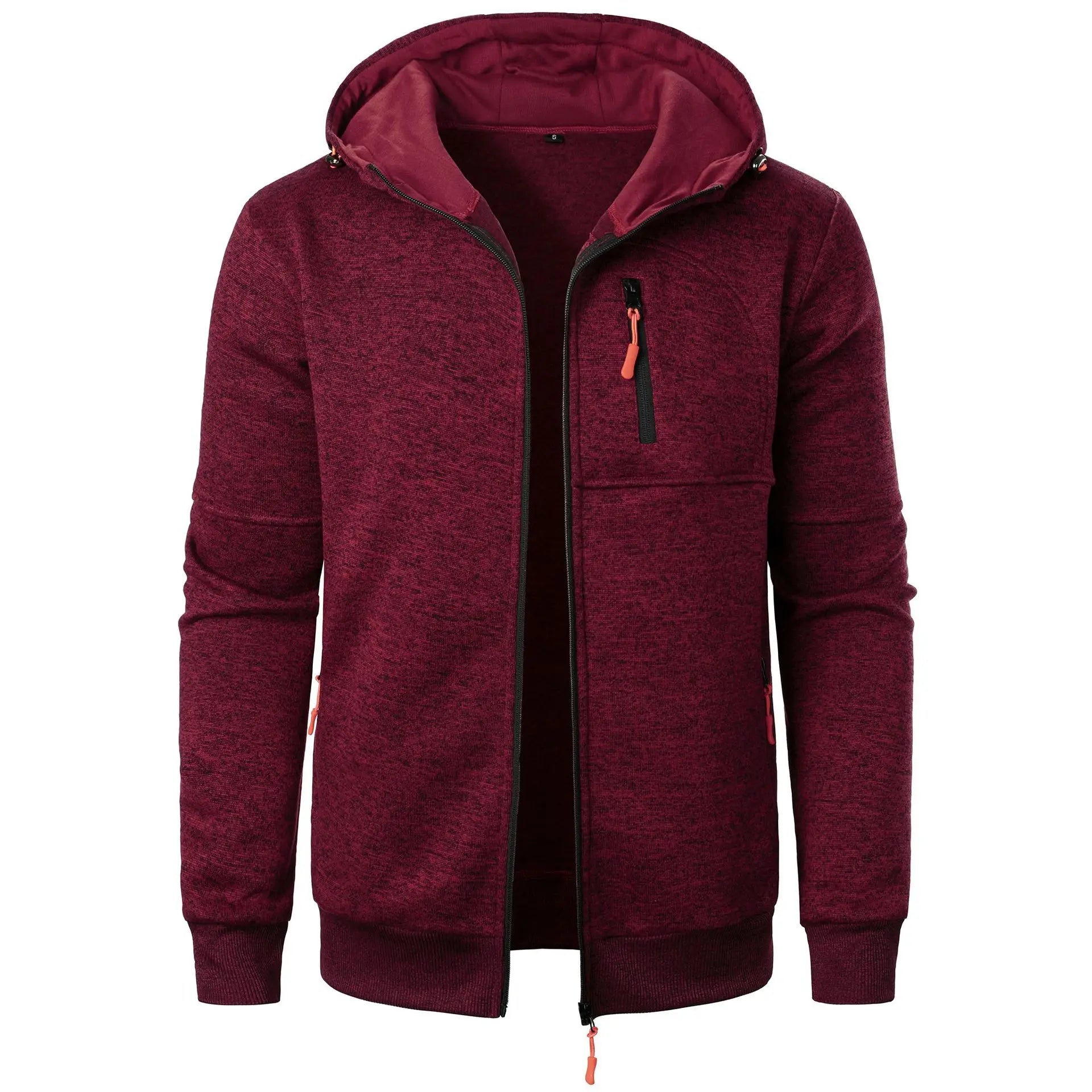 Men’s Athletic Hooded Cardigan